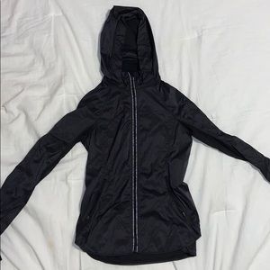 COPY - Black lulu lemon windbreaker